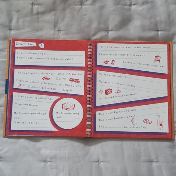 School Memory Album- Kindergarten to Grade 8 Memory Lane Album with extras - Picture 5 of 14